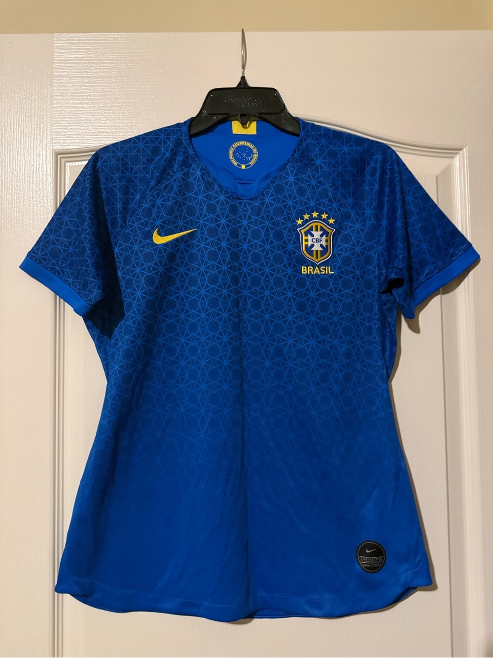 Women’s Brazil National Team Blue Nike Soccer Jersey From FIFA World Cup 2022